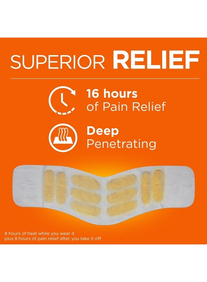 ThermaCare Heat Wraps, Neck & Shoulder Heating Pads & Relief Patches, 5 Count - Image 3