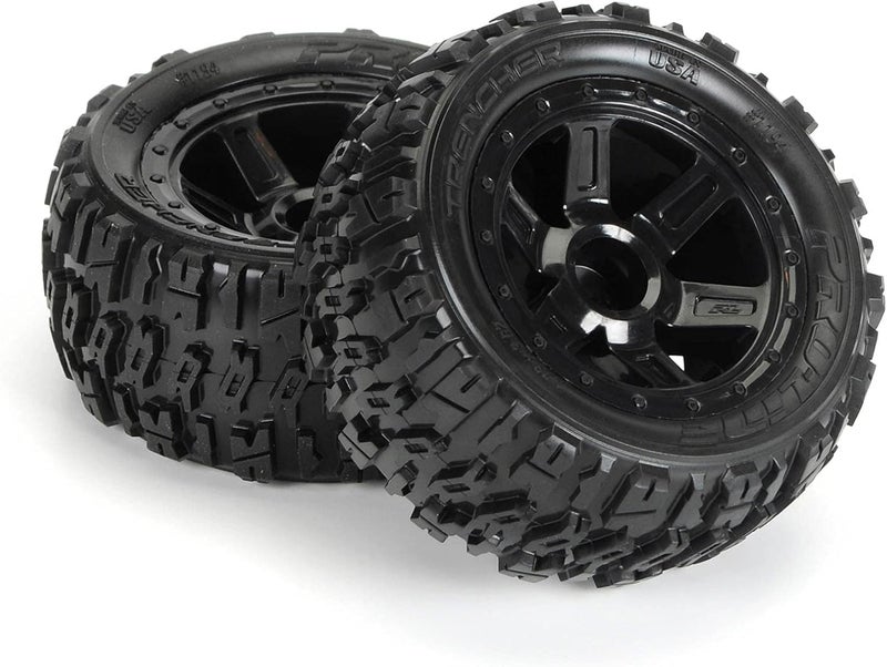 PROLINE Racing 1/16 Trencher 2.2 M2 Tire MNT Desperado WhlERevo PRO119411 RC Tire - Image 2