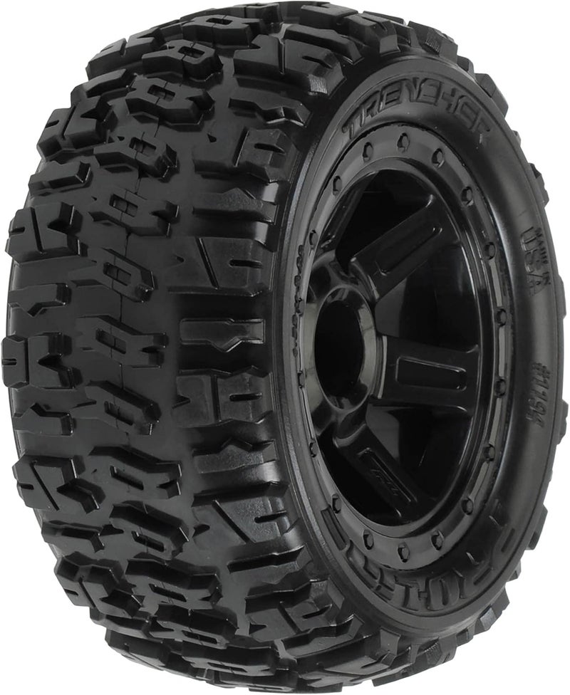 PROLINE Racing 1/16 Trencher 2.2 M2 Tire MNT Desperado WhlERevo PRO119411 RC Tire - Image 1