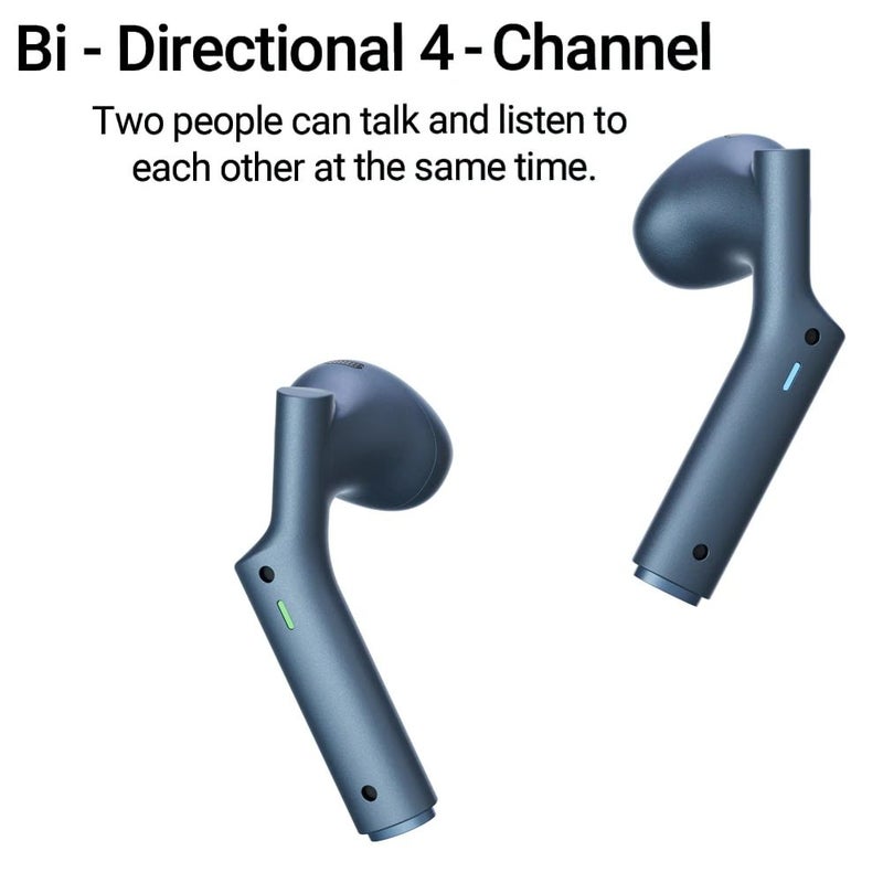 Timekettle W4 Wireless Translator Earbuds with Microphone, Supports 42 Languages for Travel and Business, Gold - Image 2