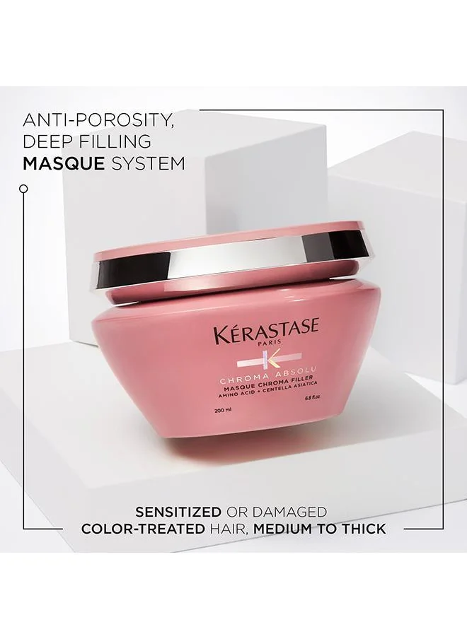 KERASTASE Kerastase Chroma Absolu Rich Anti-Porosity Masque For Sensitised or Damaged Color-Treated Hair - 200ml