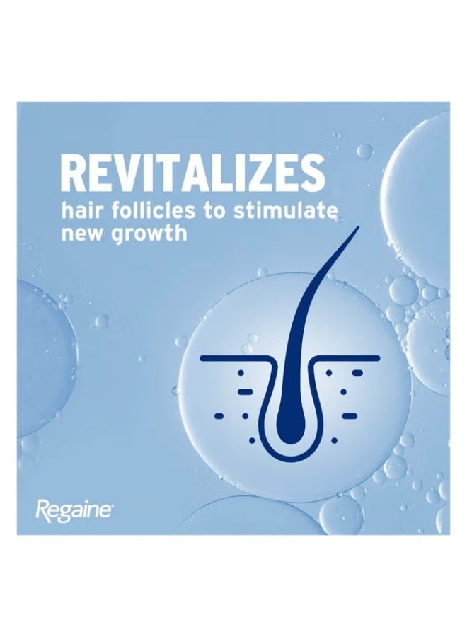 Regaine For Men 5% Extra Strength Hair Foam - 73ml x 3 PACK - Image 4