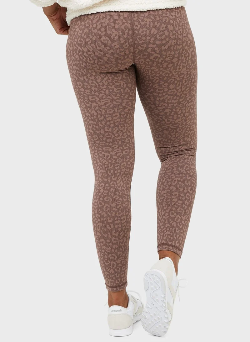 Aerie Leopard Print High Waisted Leggings