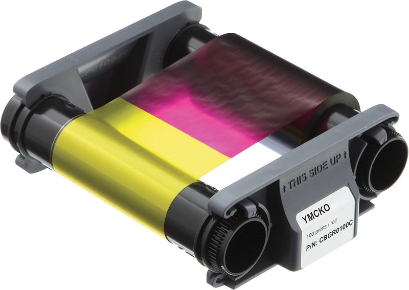 Bodno 2 x Evolis Badgy CBGR0100C Color Ribbon - YMCKO - 100 Prints Software Demo - Image 2
