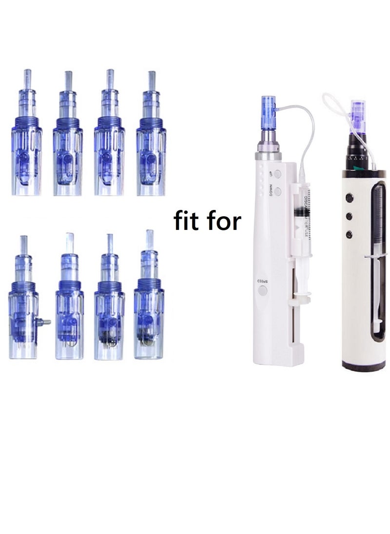 Dr.pen 8Pcs 9Pin 12Pin 24Pin 36Pin 42Pin Nano Spiral Needle Replacement Cartridges for Auto Microneedle System/Hydra Pen F8  - Image 1