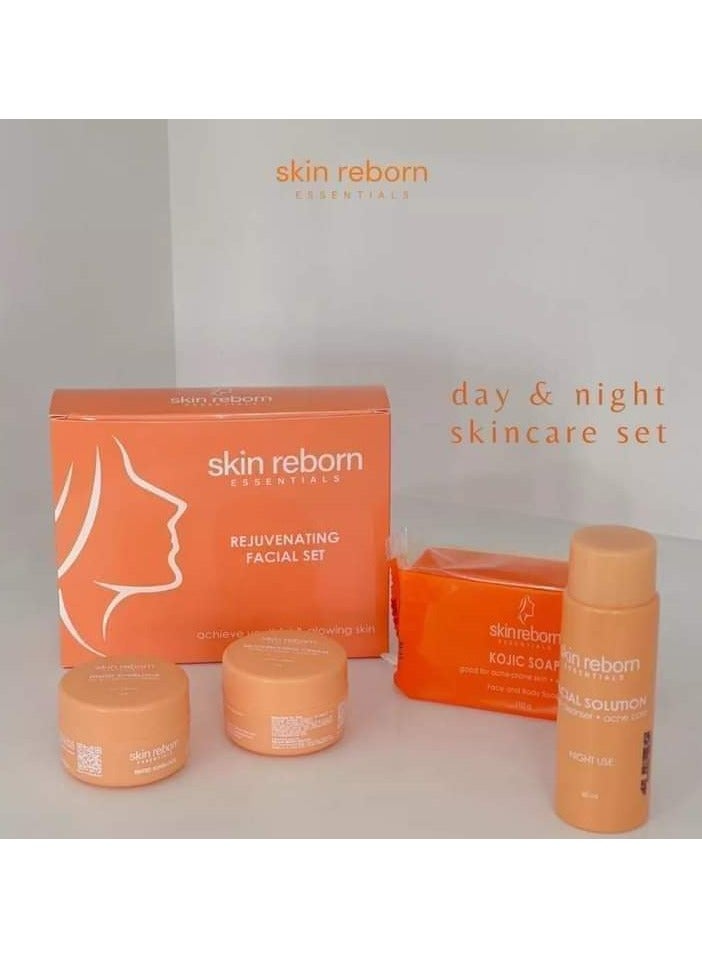 مجموعة العناية بالجمال وتجديد البشرة من سكين ريبورن