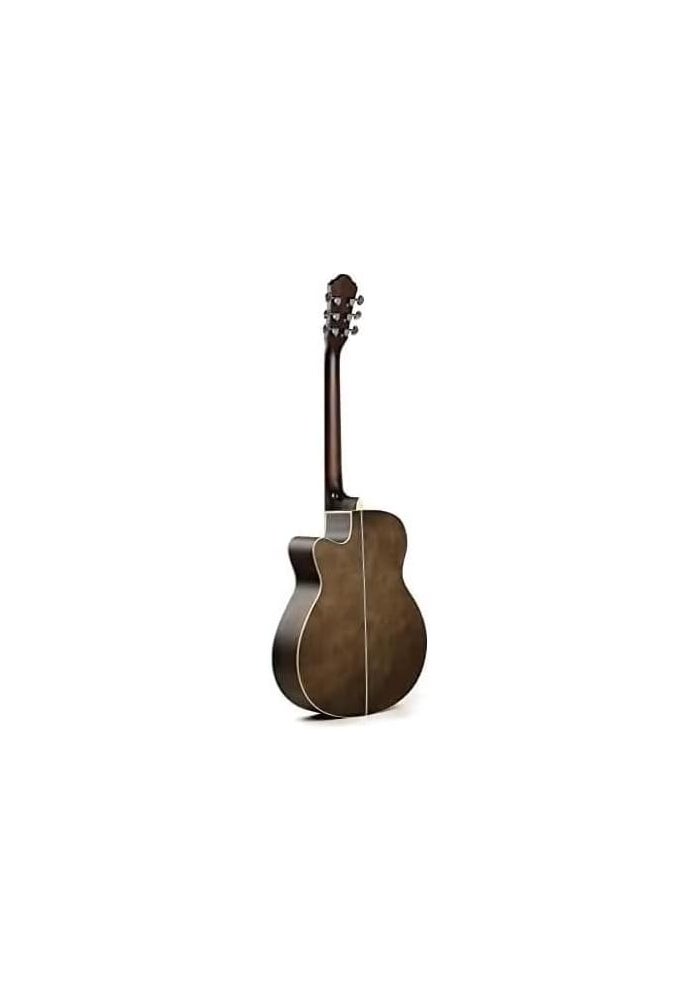 MegArya 40 Inch Acoustic Guitar TBS - Brown - Image 3