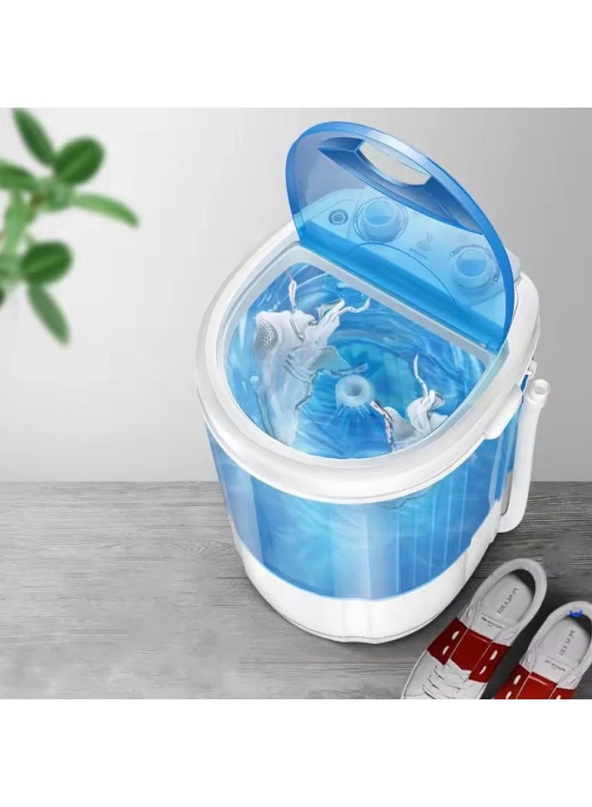 Denx Mini home washing machine for clothes and shoes with cleaning tools for sneakers - Image 2