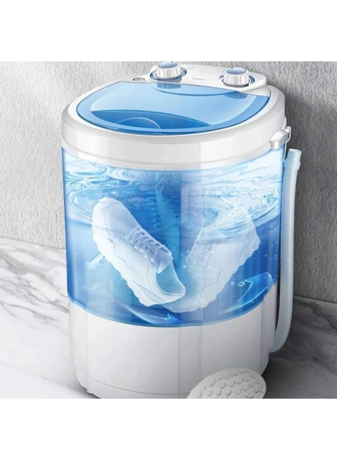 Denx Mini home washing machine for clothes and shoes with cleaning tools for sneakers - Image 1