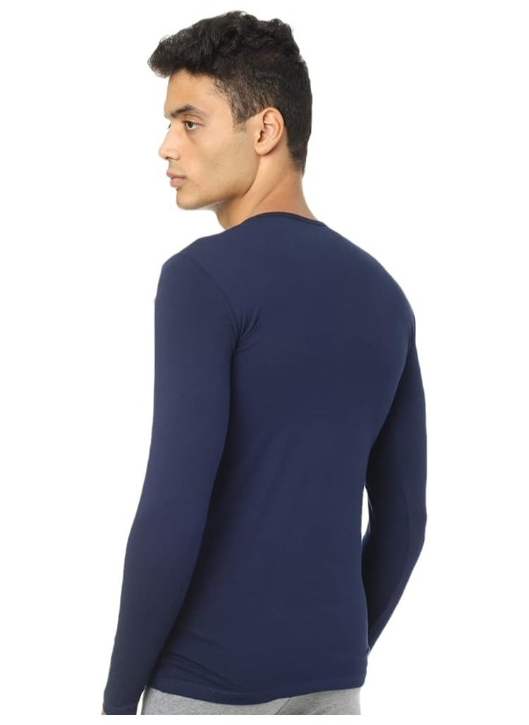 COTTONIL Basic Long Sleeve Cotton Undershirt  - Image 2