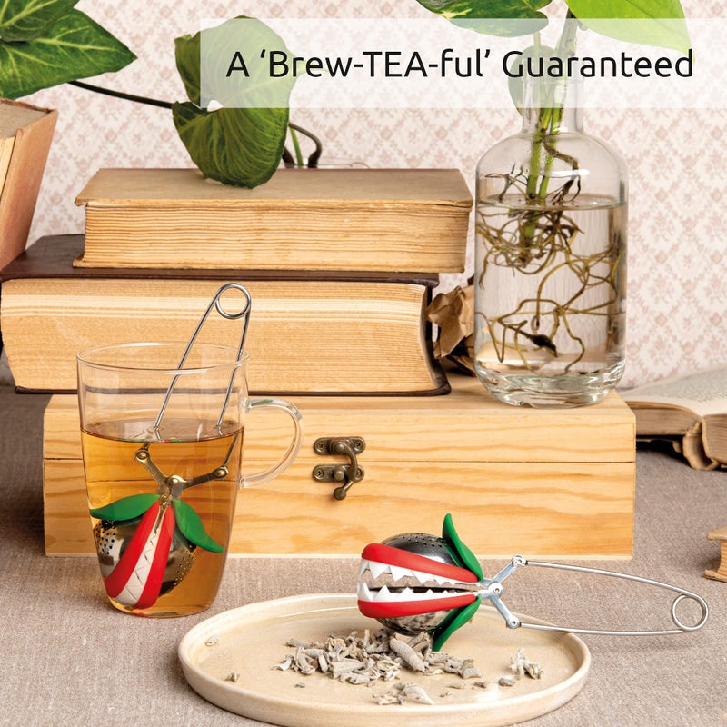 OTOTO Cute Tea Infuser by OTOTO - Loose Leaf Tea Steeper, Tea Accessories, Tea Diffusers, Tea Infuser for Loose Leaf Tea, Tea Strainers, Cute Gifts, Tea Gift Set, Kitchen Gifts, Cooking Gadgets - Image 5