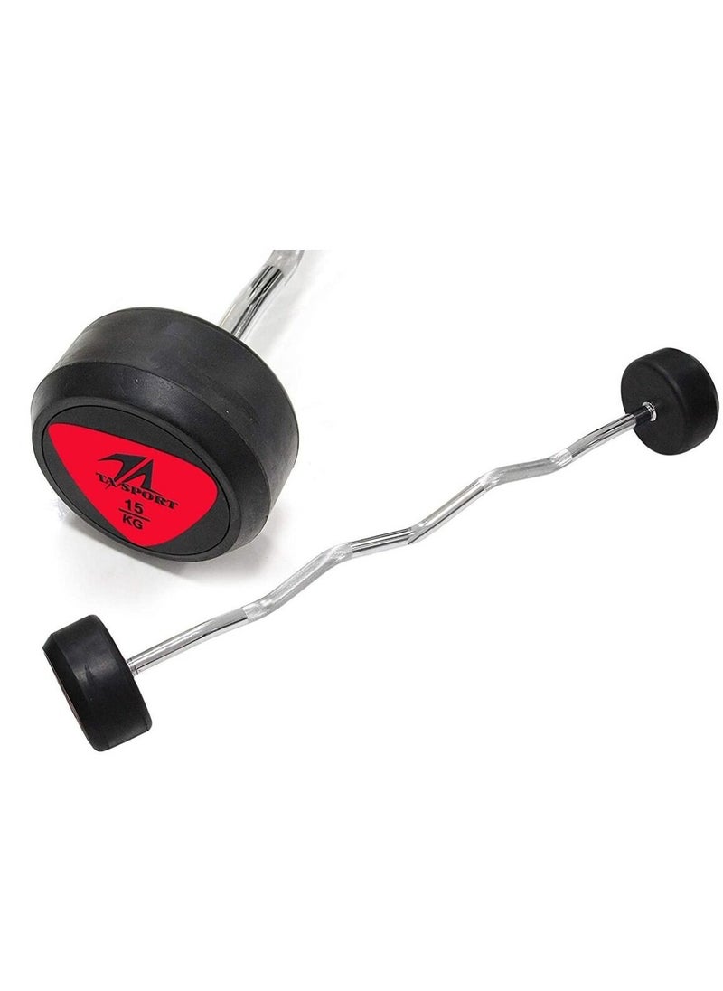 TA SPORT Sports Curl Barbell 15Kg 