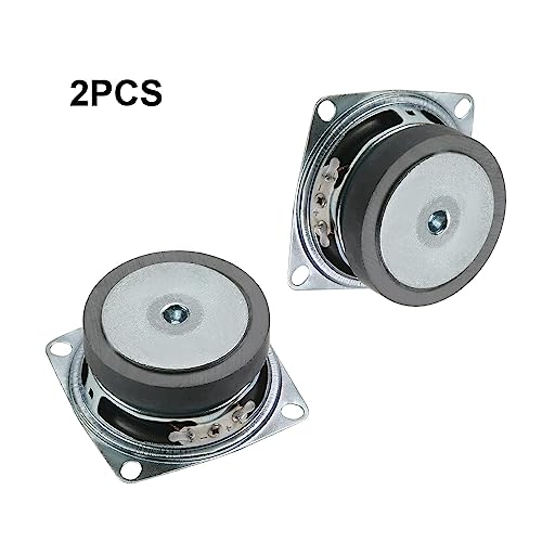 Fielect 2Pcs DIY Magnetic Speaker 3W 4 Ohm Full Range Audio Speaker Stereo Woofer Loudspeaker Replacement for Arduino, 52mm Diameter - Image 5