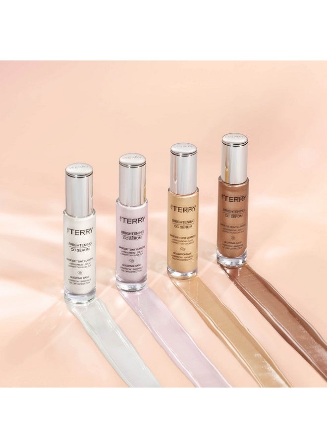 BY TERRY Brightening Cc Serum, Hydrating, Brightening, Illuminating & Color Correcting Skin Primer For Your Face, Sunny Flash, 1 Fl Oz  - Image 4