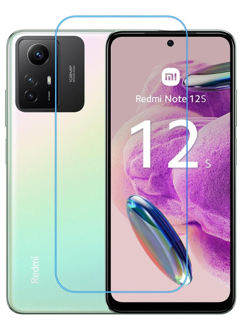 ACLIX Antistatic ESD Dustproof Premium Quality High Definition Clear Tempered Glass Screen Protector Designed For Xiaomi Redmi Note 12S - Image 1