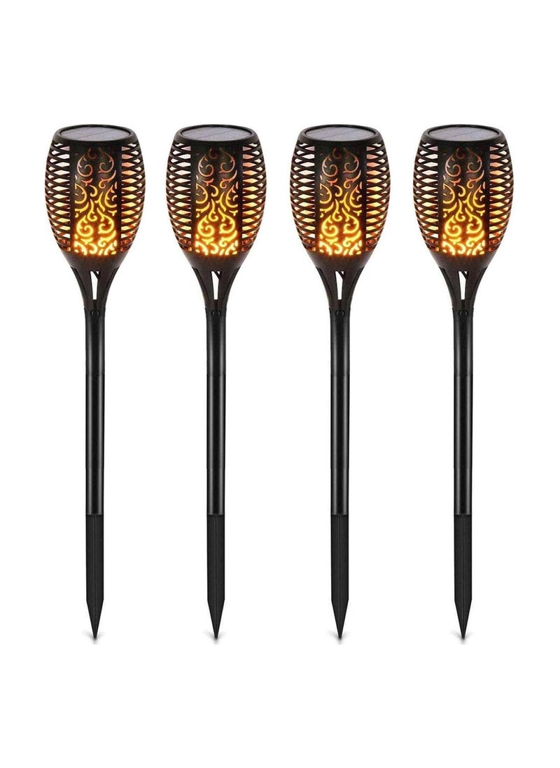 Generic GREAT STAR 108 LED Waterproof Solar Light Flickering Flame Solar Torch Light Garden Lamp Outdoor Landscape Decoration Garden Lawn Light (43 pc)  - Image 4