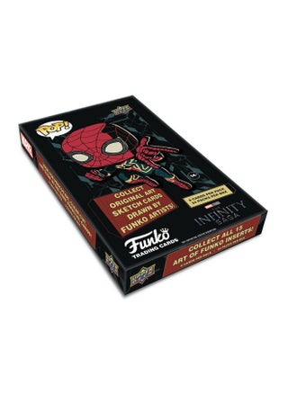 Funko POP! Marvel Studios Trading Card Box by UCC Distributing - Collectible Cards with Original Funko sketches from The MCU Infinity Saga - 24 Factory Sealed Packs Per Box - 8 Cards Per Pack - pzsku/Z7CFFF7175D8C0D3B4F1DZ/45/_/1741329718/f440844c-f994-4863-bee8-bfe5634efbb1
