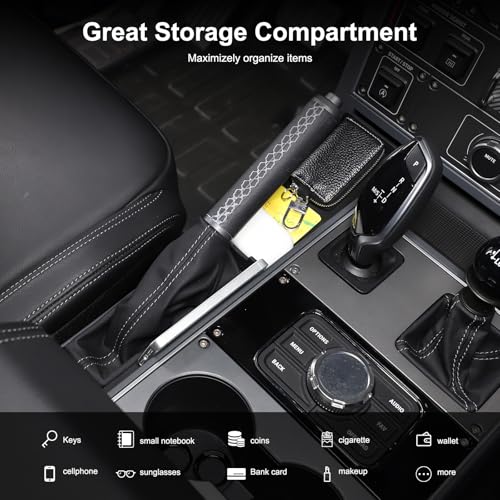 Tumukiw Center Console Organizer Compatible with INEOS Grenadier 2020-2024, Handbrake Storage Organizer ABS Material Insert Tray Accessories (Black) - Image 4
