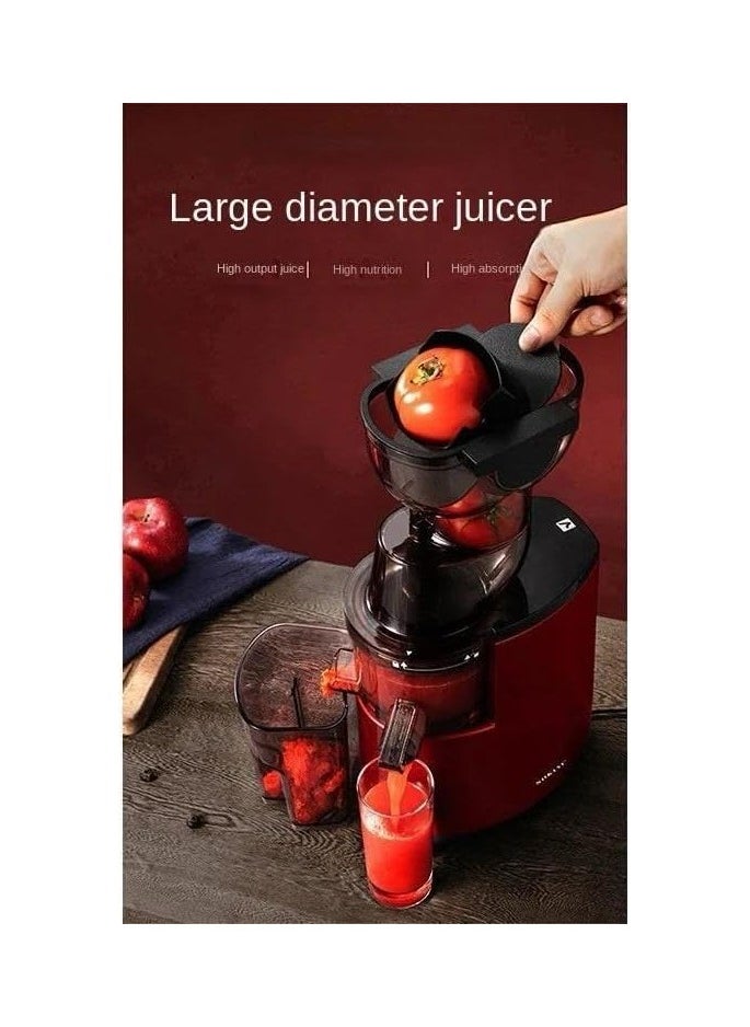 Yameem Nutrition Blender,Juicer Machines, Masticating Juicer, Slow Juicer Extractor Anti-Drip Mouth, Ideal for Nutrient Fruit Sorbet and Vegetable Juice, Anti-Oxidation Slow Juicer for Fruits