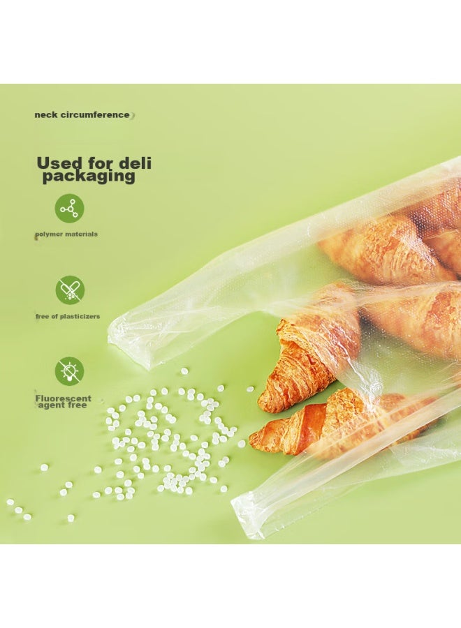 Maryya Meili Ya Disposable Food-grade Storage Bags, 80 Large Size 40x50cm Plastic Bags, Thickened, For Vegetable Refrigeration - Image 3