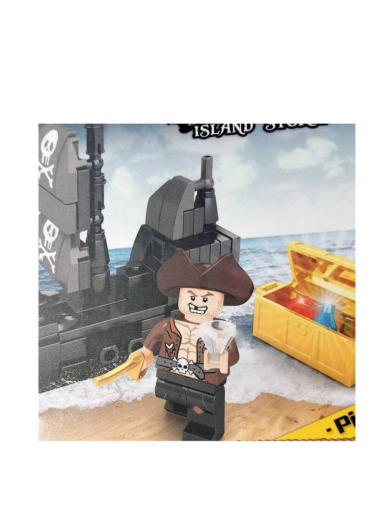 Sembo 1540 - Capture the island building blocks - 107 pcs - Image 2