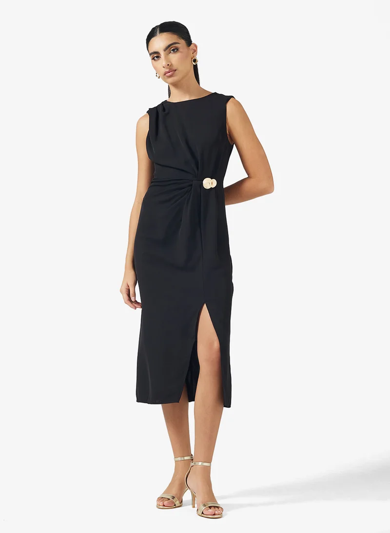 Ella  Shift Dress With Slit for Women | Best Price UAE