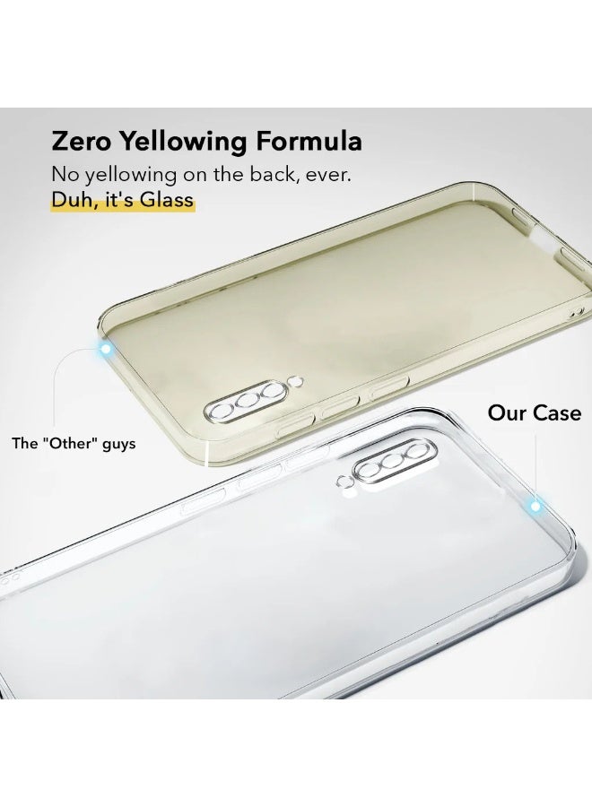 Case Compatible with Samsung Galaxy A50 A50S A30S, Case Crystal Clear Soft TPU Gel Case Flexible Silicone Anti-Scratch Camera Protection Transparent TPU Cover - Clear - Image 3