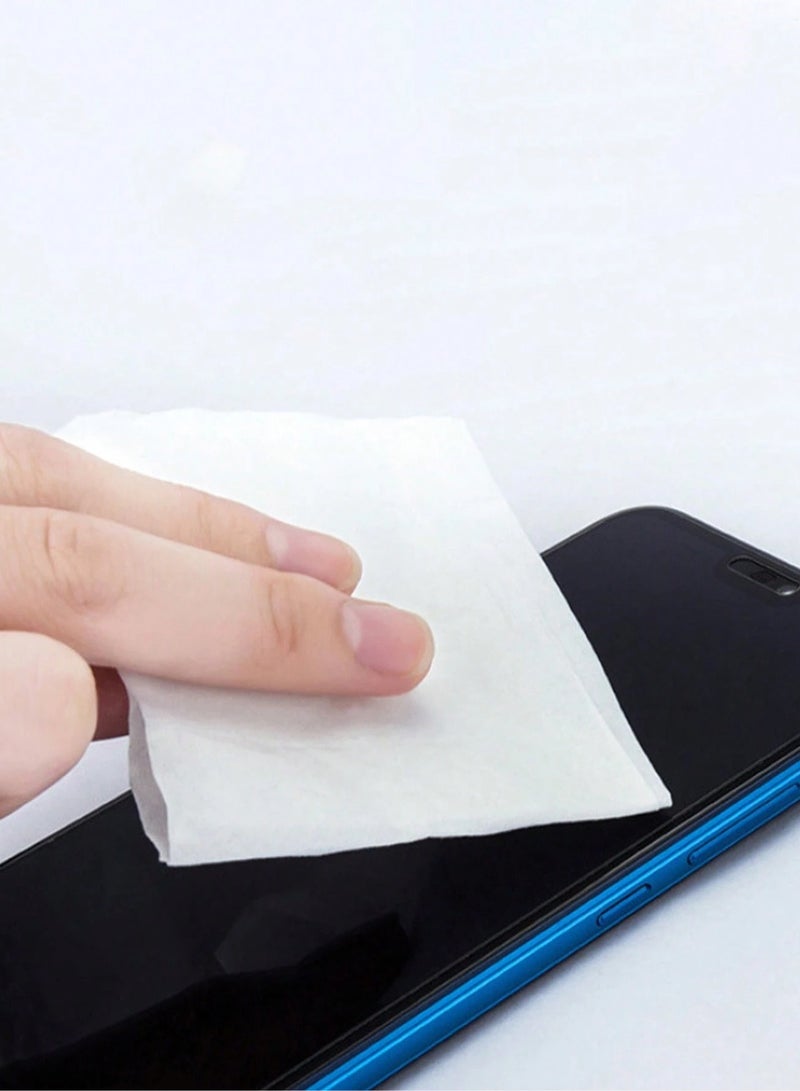 40 pcs wet wipes for cleaning all electronic devices and screens, as well as eyeglass lenses – alcohol-free and free of harmful chemicals.  - Image 3