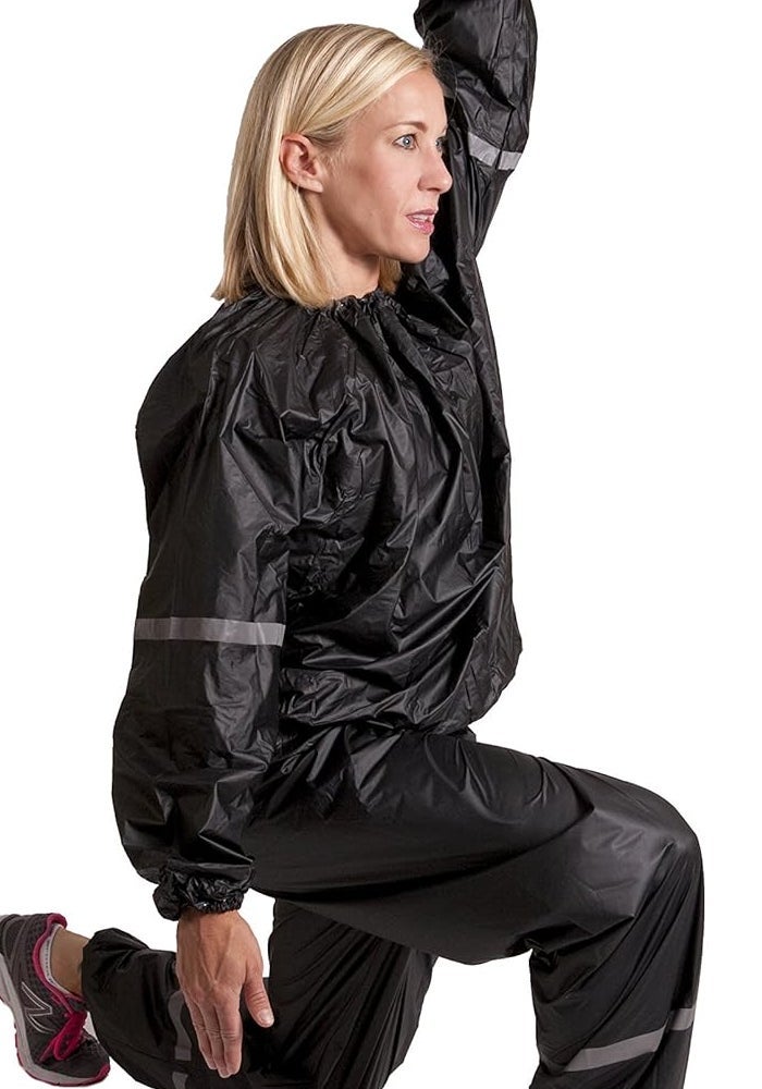 GoFit Unisex Thermal Training Suit with Reflective Stripes - Image 3