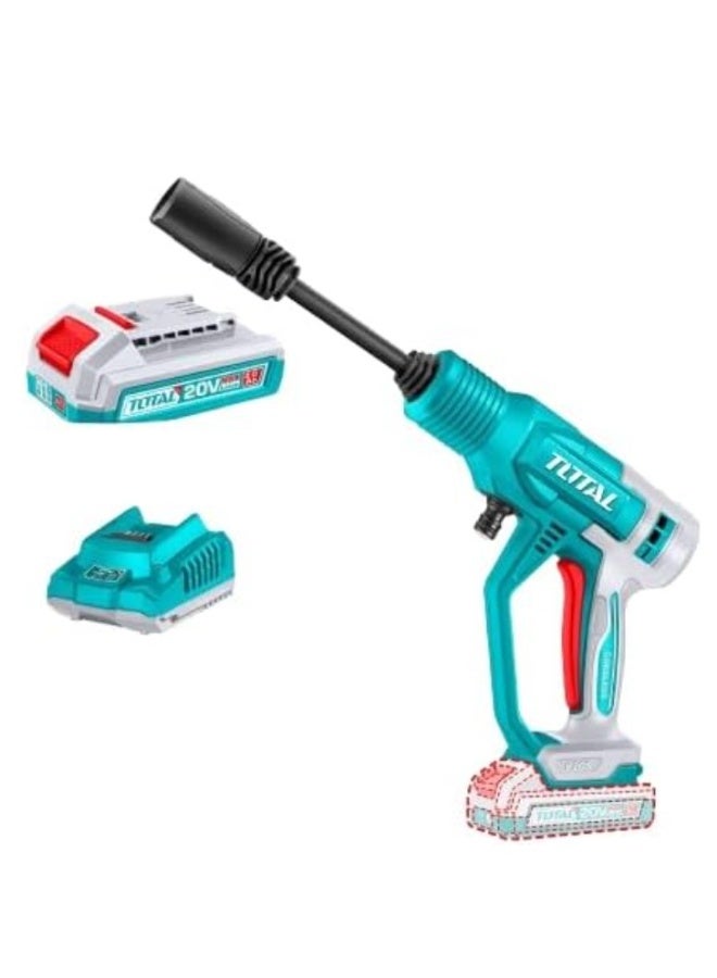 توتال ماكينة غسيل 20 فولت 24.8 بار 1 بطارية و شاحن توتال
