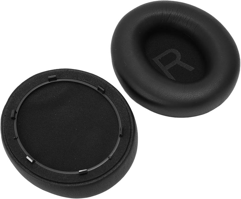 Memory Foam Ear Pads For Space Q45 Headphones Black Replacement Cushions Easy Installation - Image 1
