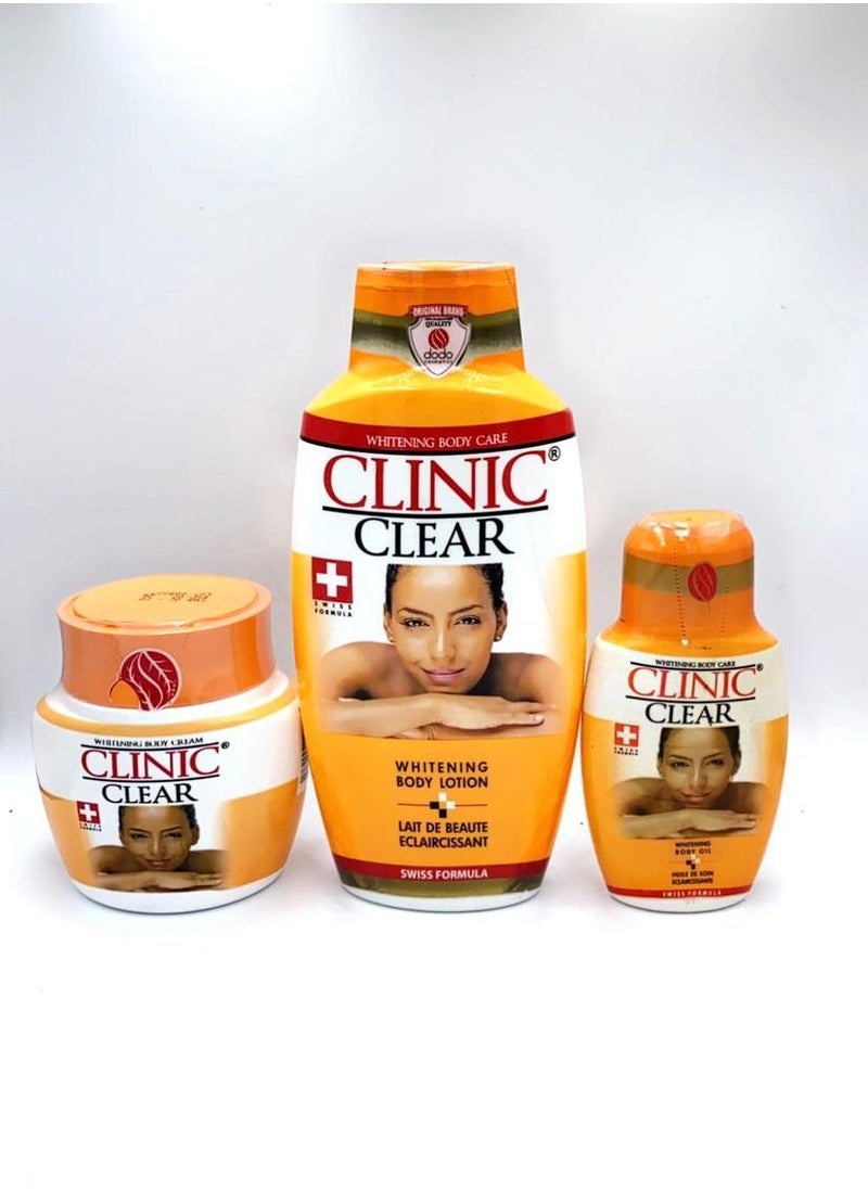 Clinic Clear Clinic Clear Skin Whitening Set 3 Pieces 