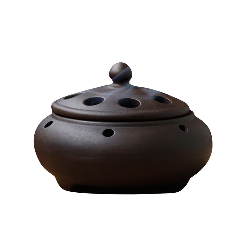 2pcs Unique Incense Burner Antique Incense Burner Holder Incense Tray Bowl (9.5x7cm) - Image 2