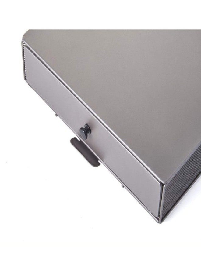 Nifty Solutions Nifty Cocktail Beverage Bartesian Capsule Drawer – Holds up to 36 Capsule Pods, Smooth Glide Rolling Drawer, Silver, Countertop Bar Organizer - Image 5