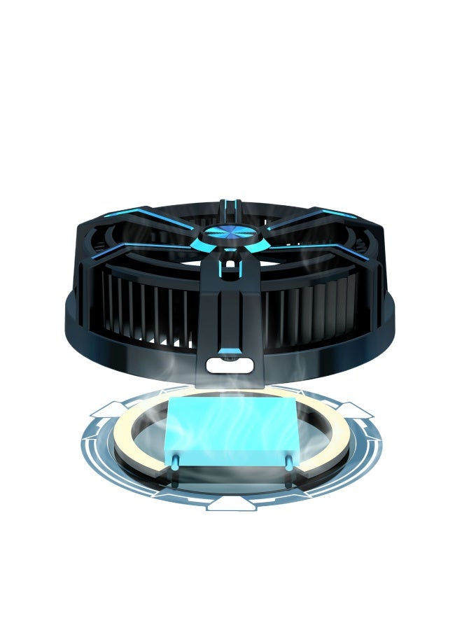 Neutral New X12 Magnetic Semiconductor Phablet Radiator King Game Silent Cooling Support Generation - Image 4