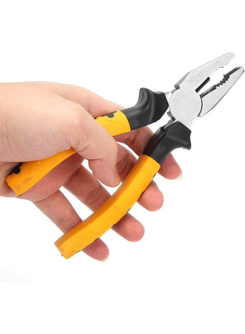 GGOOT 7Pcs Hardware Tool Kit, Household Repair Kit, with Storage Bag, Toolkit Ruler  - Image 4