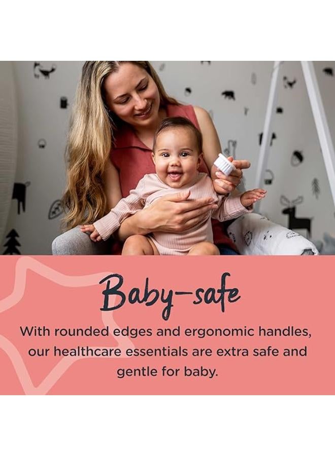 Tommee Tippee Baby Healthcare and Grooming Kit, 9x Essential Newborn Care Items for Home and Travel, Wipe-Clean and Waterproof Travel Case - Image 4