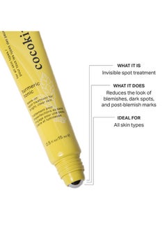 Cocokind Turmeric Tonic, Spot Treatment For Dark Spots And Blemishes With Organic Turmeric, Tea Tree Oil, And Witch Hazel  - Image 1