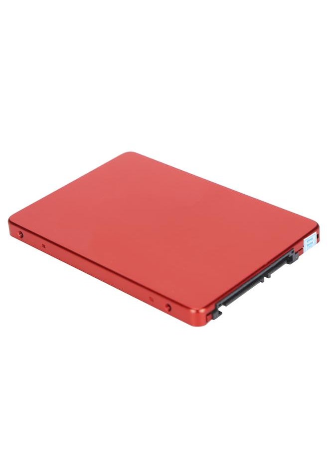 Thoraya High Speed SATA3 Hard Drive 2.5 Inch Metal SSD Iron Man Solid State Drive for Desktop and Laptop Red 240GB  - Image 2