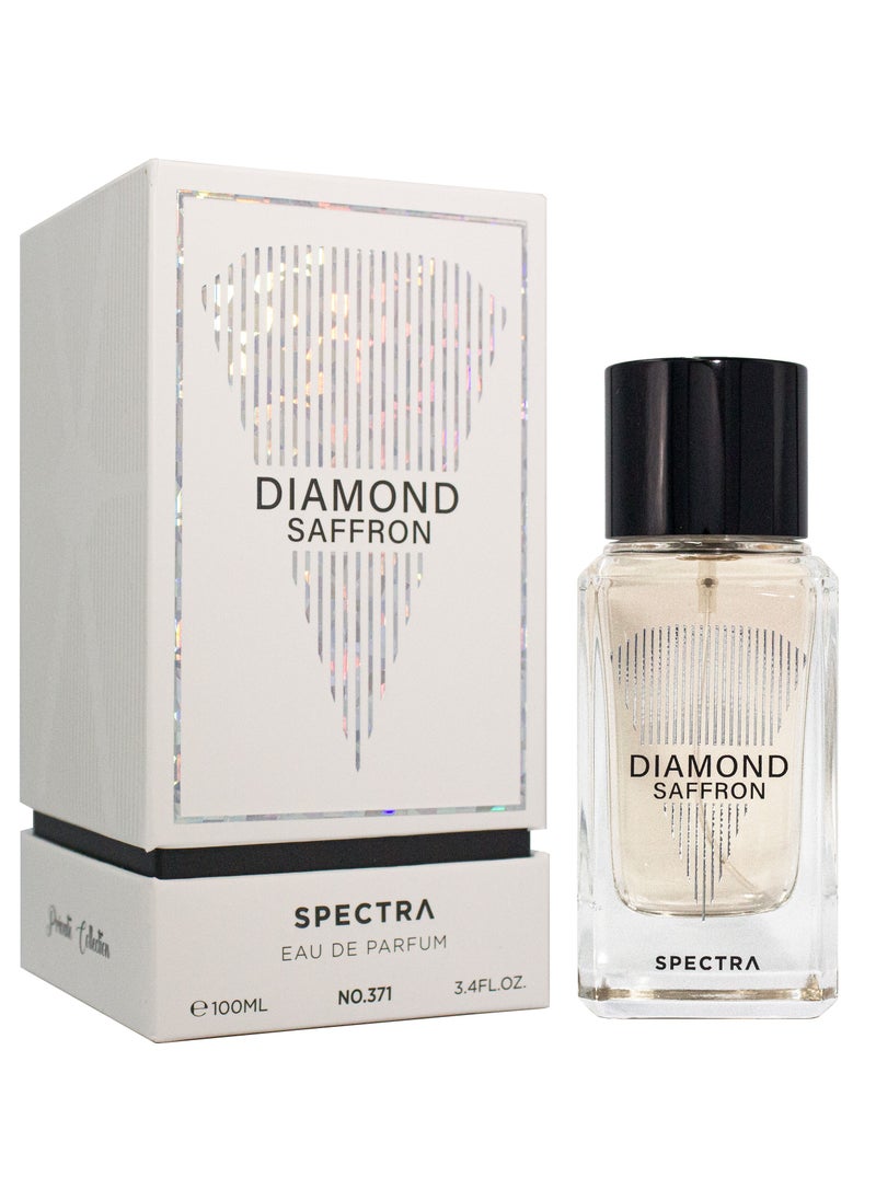 Spectra 371 Diamond Saffron EDP Unisex Perfume - 100ml  - Image 1