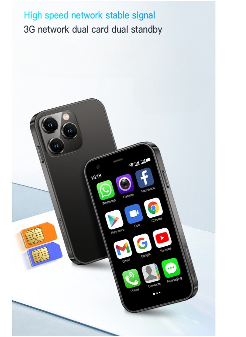 SOYES - Compact 3G Smartphone featuring a 3.0 inch display HD camera Quad Core processor Dual SIM capability WiFi connectivity and a charming design. Slim and stylish comes with 2GB RAM and 16GB storage. - Image 1