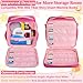 Wigojoy Carrying Case Compatible with Little Tikes Story Dream Machine Starter Set Portable Toys Bag with Shoulder Strap fits for Little Tikes Projector Character Audio Play Pink Bag Only - Image 4