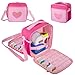 Wigojoy Carrying Case Compatible with Little Tikes Story Dream Machine Starter Set Portable Toys Bag with Shoulder Strap fits for Little Tikes Projector Character Audio Play Pink Bag Only - Image 2