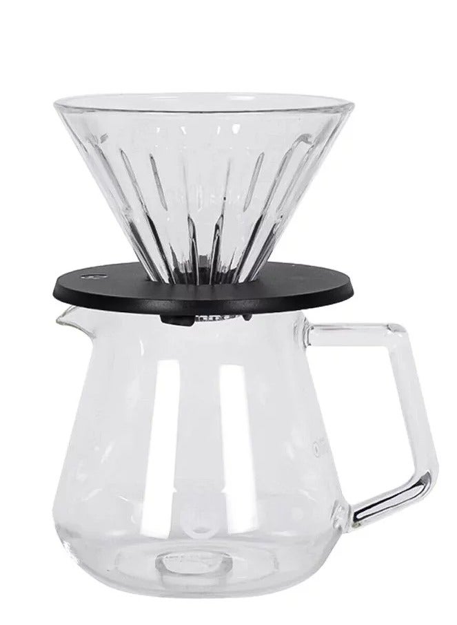 TIMEMORE Drip Set v60, A Coffee Machine Consisting Of A Funnel And a Glass Server 01 - Image 1
