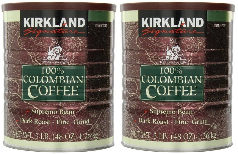 Kirkland Signature 100% Colombian Coffee Supremo Bean Dark Roast-Fine Grind, 6 Pound ,Signature-ykgj - Image 4