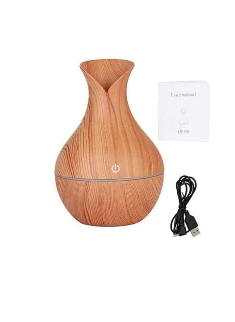 Chic Wood Diffuser Luxury Home Decor Refreshing Scent Available in 2 Different Sizes MK (Light Wood, Large Size)