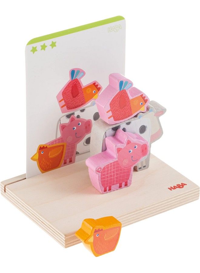 HABA On The Farm Stacking Toy (Made In Germany) - Image 5