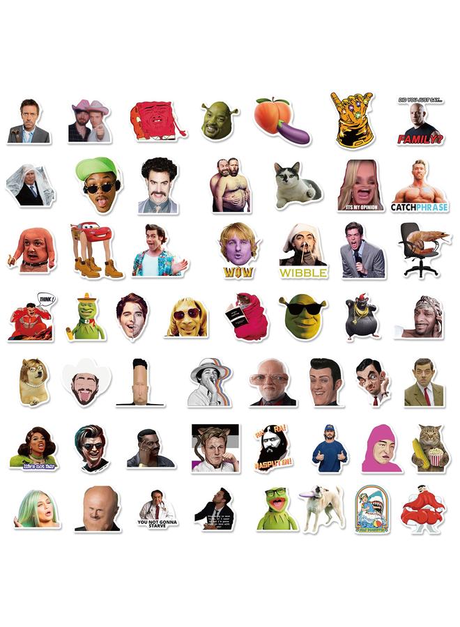 Bluejw 300 European And American Internet Red Expression Pack Stickers American TV Series Sand Sculpture Character Expression Pack Collection Graffiti Stickers - Image 5