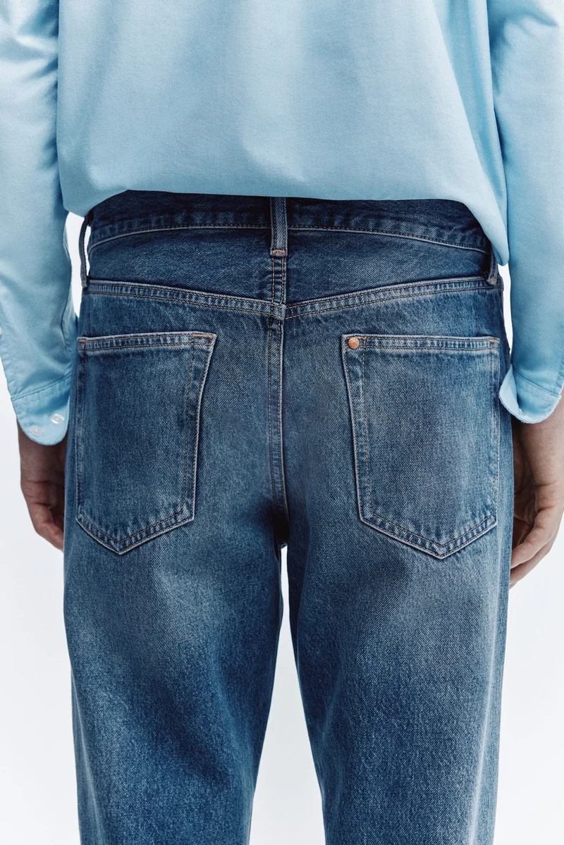 H&M  Straight Regular Jeans for Men | Best Price UAE