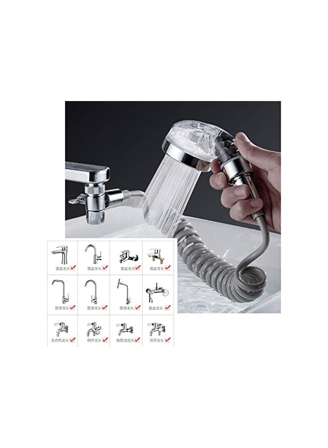 The Bros Washbasin Faucet External Shower Set - Image 2